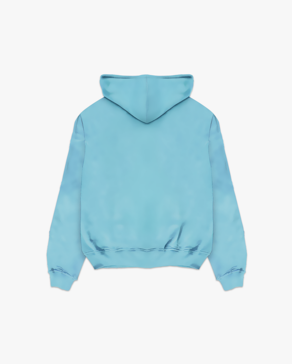 Wave Blue Zip Hoodie