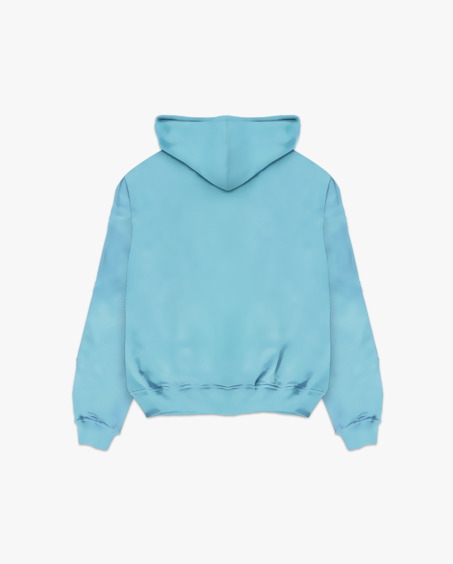 Wave Blue Zip Hoodie